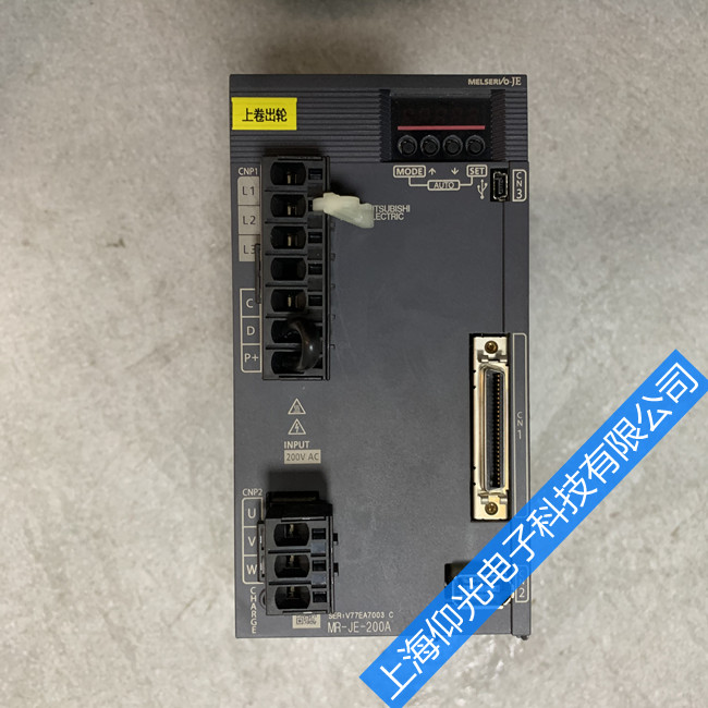 三菱伺服驅(qū)動(dòng)器MR-J2S-700B-ED報(bào)警AL9.1故障維修