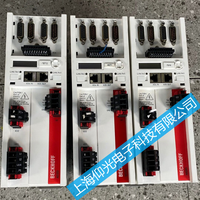 倍福AX5000系列伺服驅(qū)動器開機(jī)報警F85/FA49維修方法