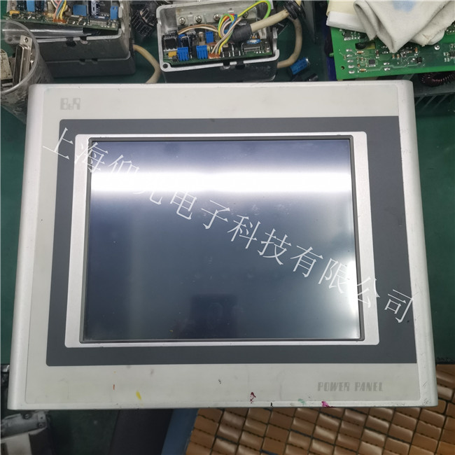 貝加萊工業(yè)觸摸屏通電DC24V,屏幕無光維修案例