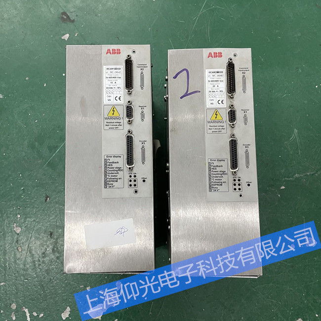 ABB伺服驅(qū)動(dòng)器維修IMCAM15B0000過(guò)載無(wú)輸出修理快