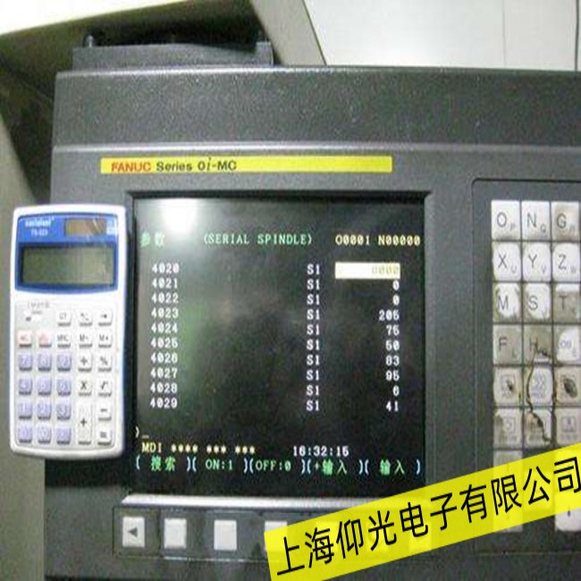 臨汾FANUC發(fā)那科A02B-0279-C050顯示器開(kāi)機(jī)無(wú)信號(hào)故障維修
