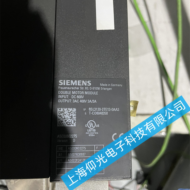 西門子伺服驅動器維修6SL3120-2TE13-0AA3報警F30004維修
