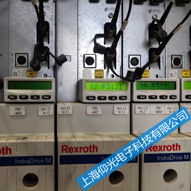 Rexroth力士樂伺服驅(qū)動器DKC開機報警顯示F2814故障維修